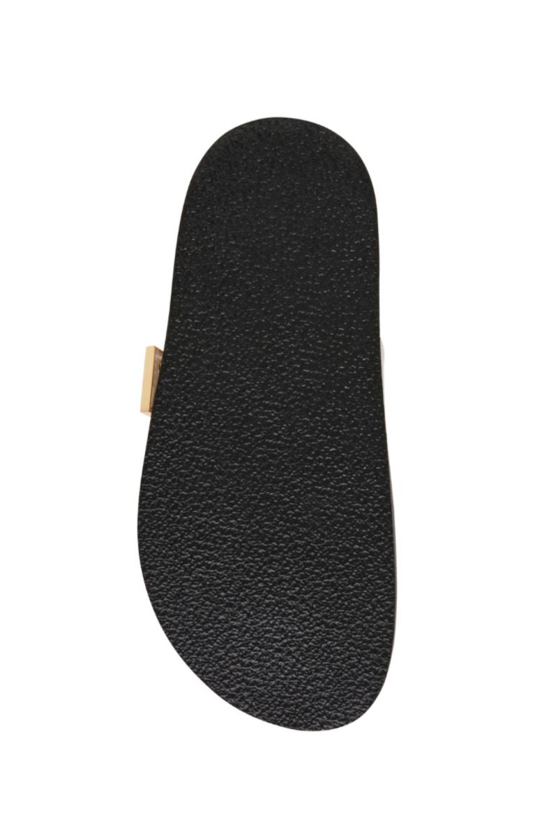 STEVE MADDEN - ARCH-E BONE ACTION LEATHER BLACK/ECRU - 358665