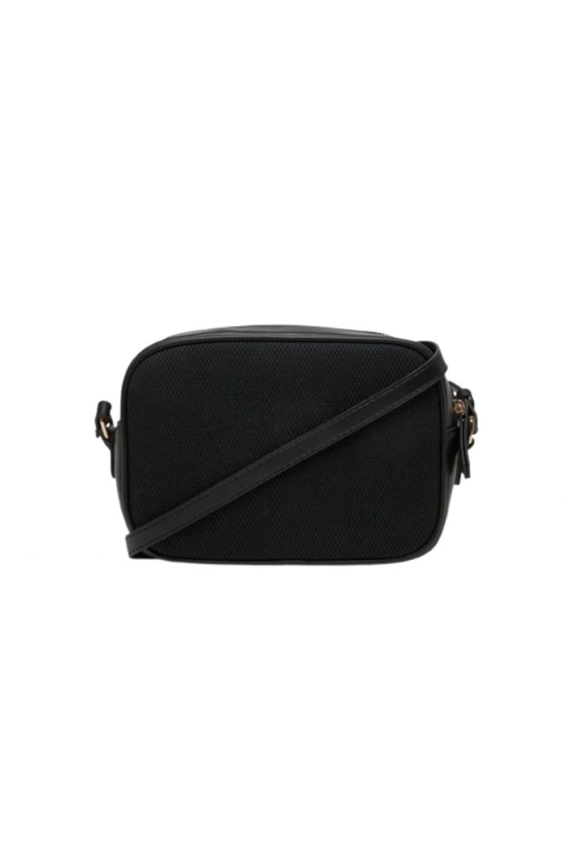 MARIO VALENTINO COVENT BAG S.80%CO,20%PU BLACK - 359023