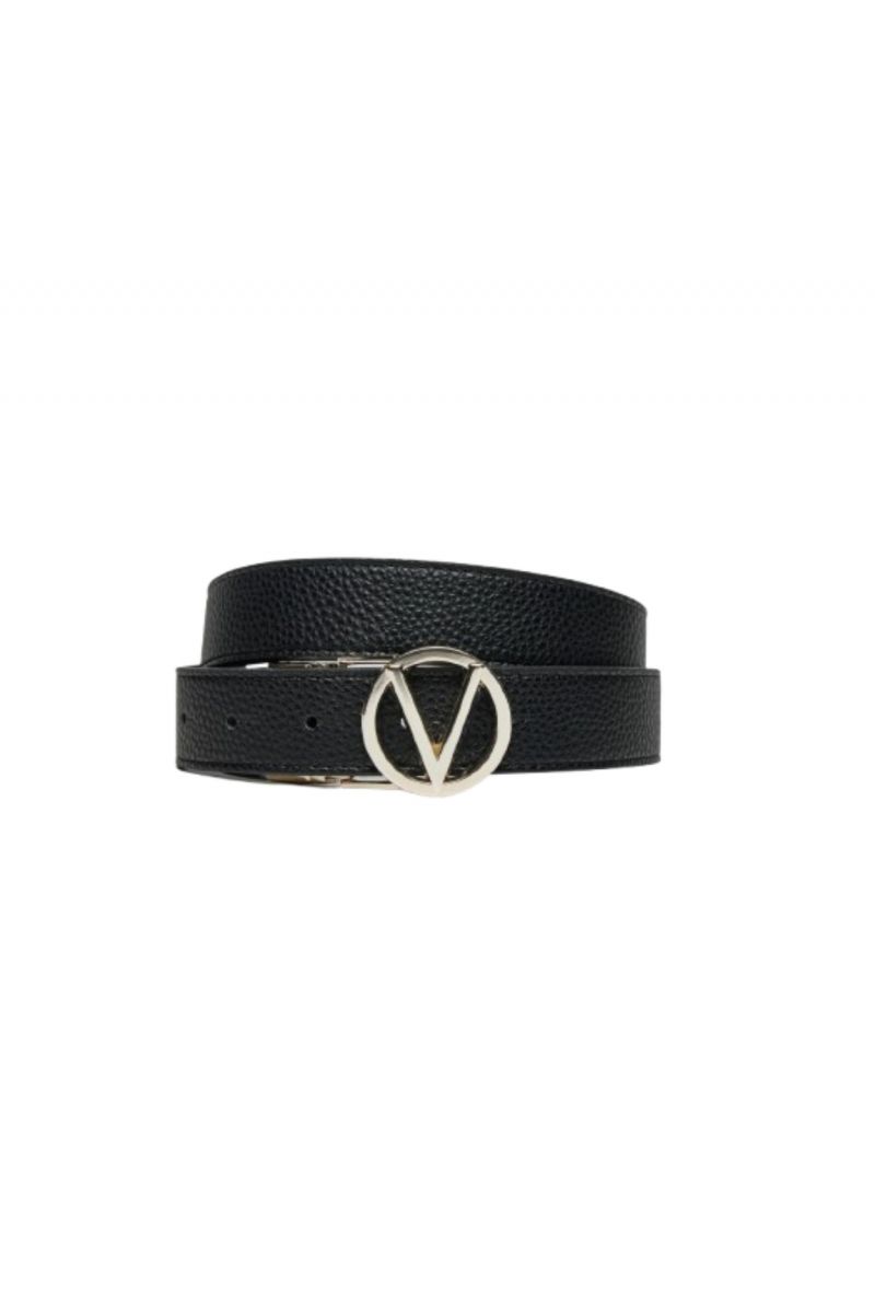 MARIO VALENTINO - CINTURA ROOF NERO/ORO - 358480