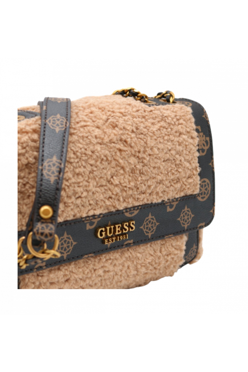 GUESS ALWAYS CONVERTIBLE XBODY FLAP MOCHAMULTI